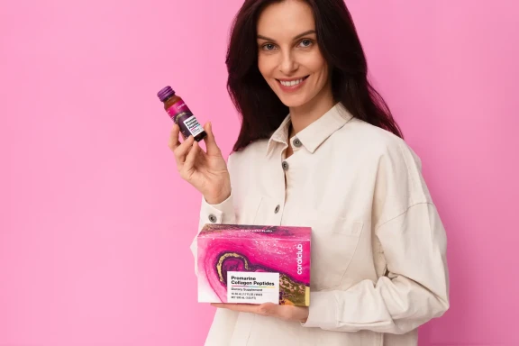 Promarine Collagen Peptides étrend-kiegészítő, édesítőszerrel 1 havi adag